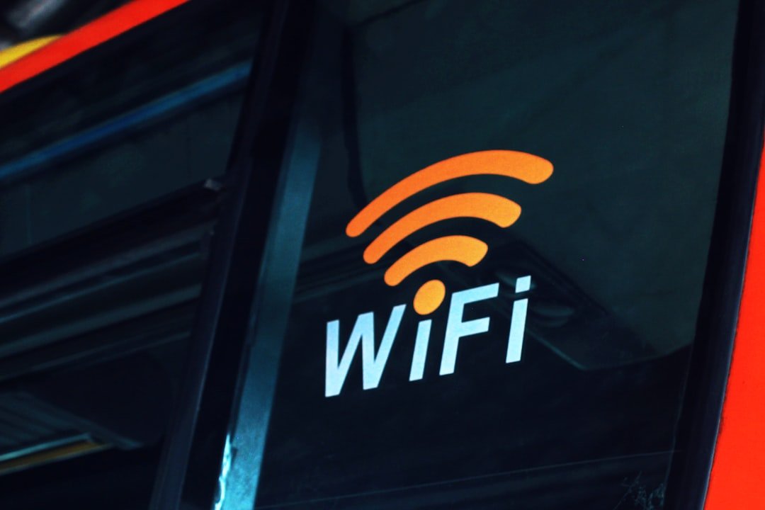 Illuminated Wi-Fi sign